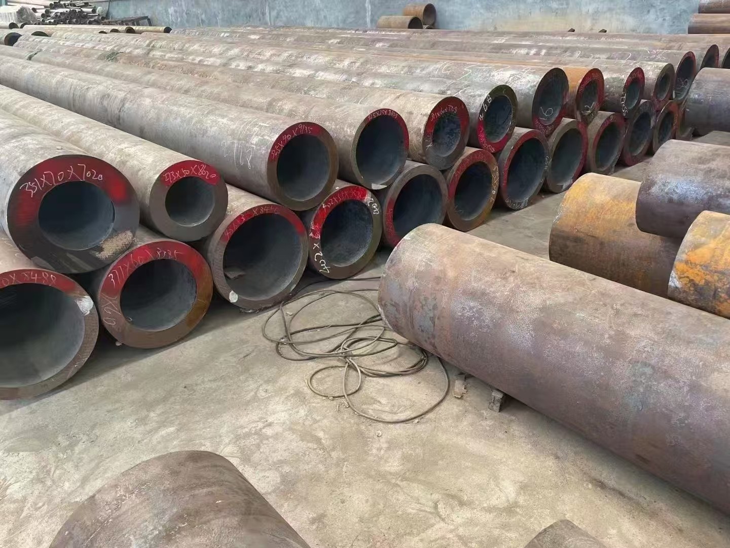雅安市无缝钢管切割定尺切割加工定做非标无缝钢管 - 价格